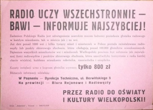 1930 ok.-Radio uczy